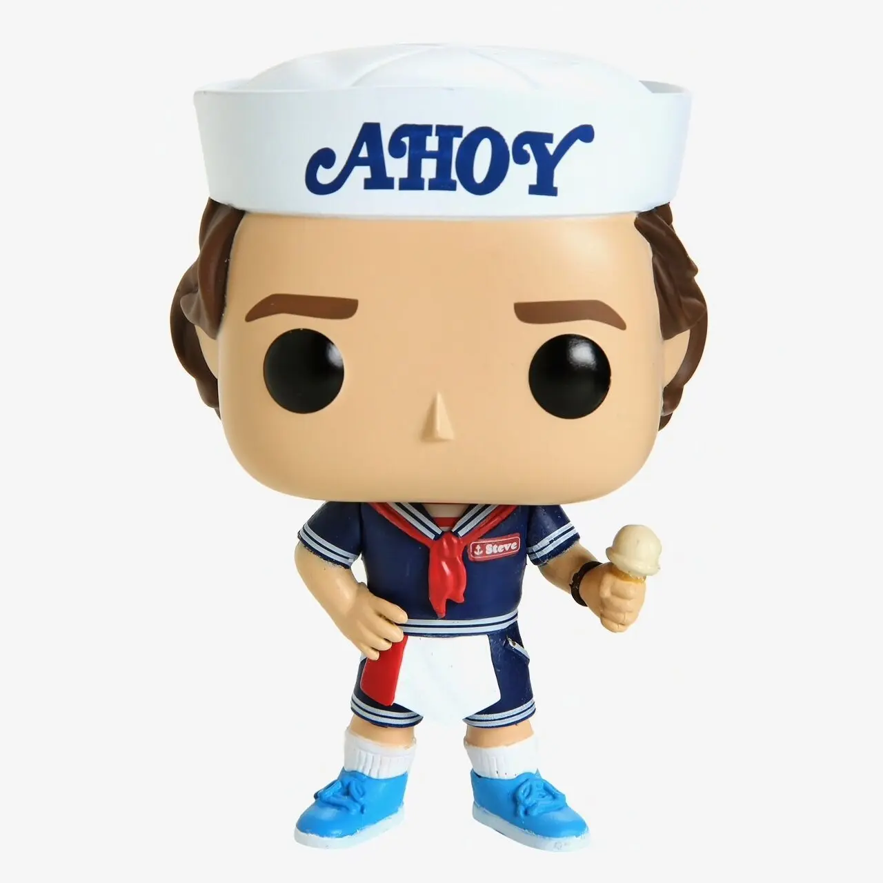 Stranger Things POP! TV Vinyl Figure Steve with Hat and Ice Cream 9 cm termékfotó