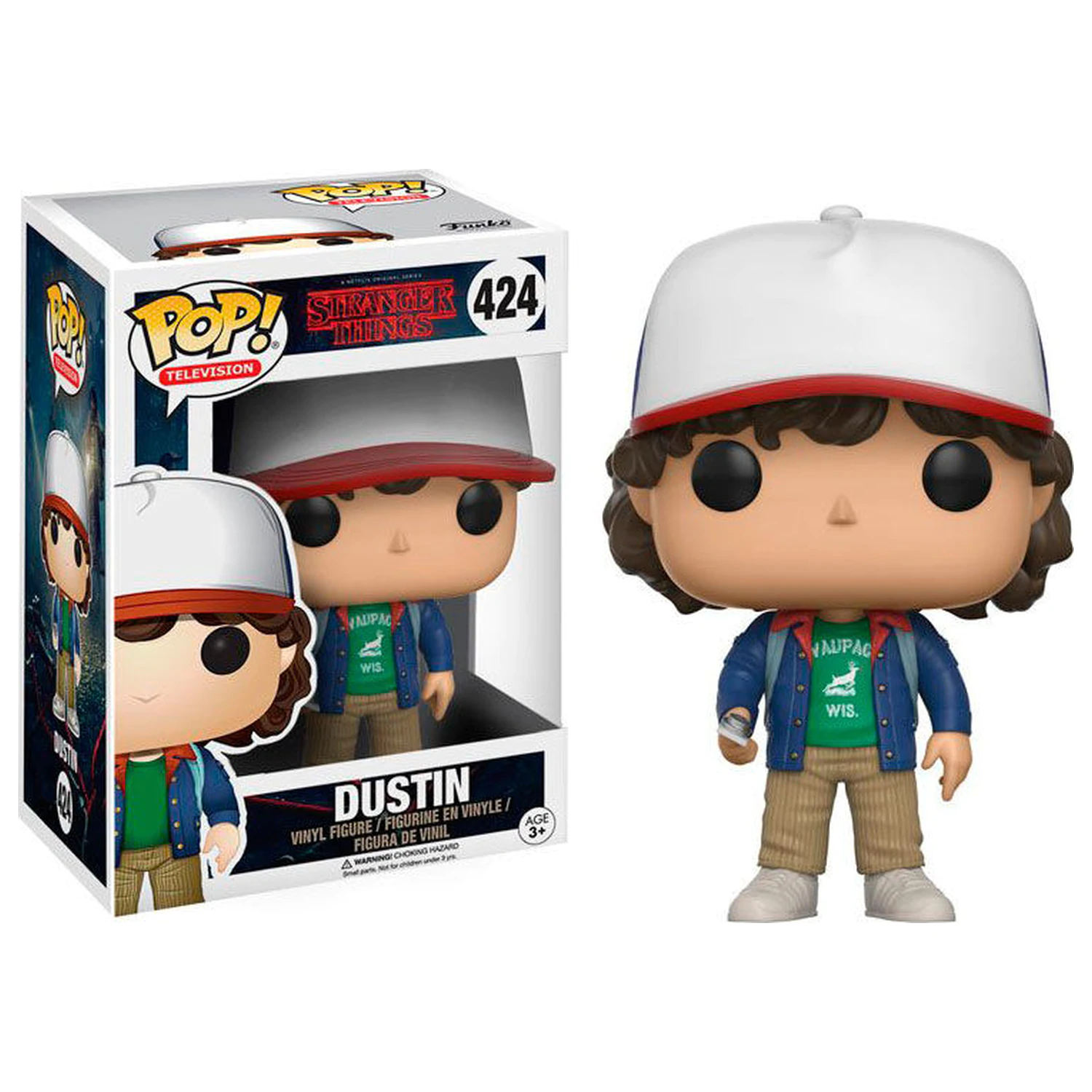 POP figure Stranger Things Dustin product photo
