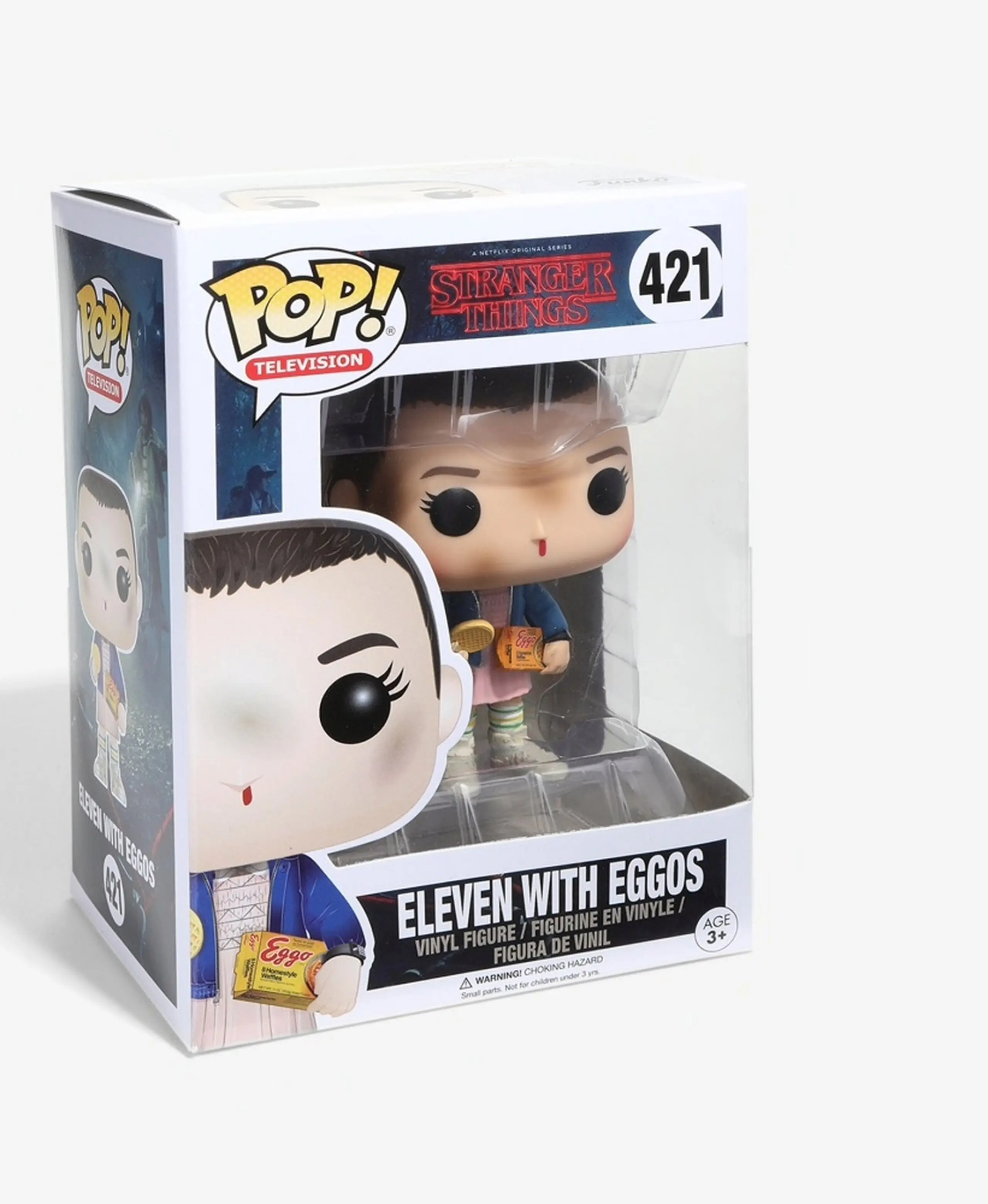 POP figure Stranger Things Eleven with Eggos product photo