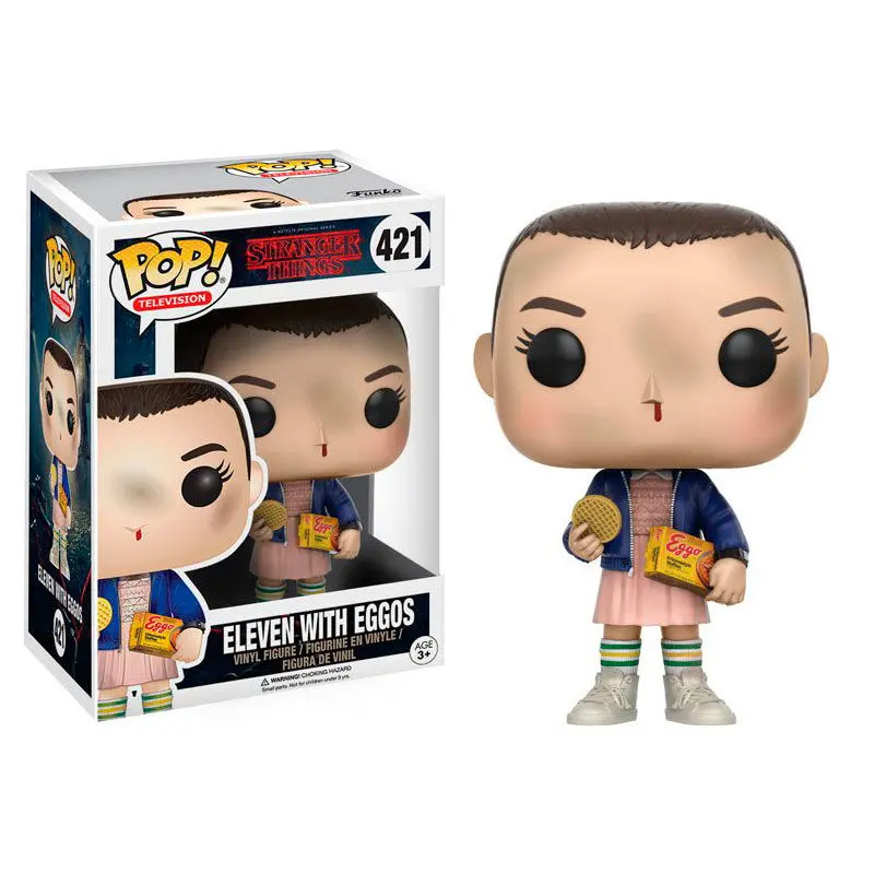 POP figure Stranger Things Eleven with Eggos product photo