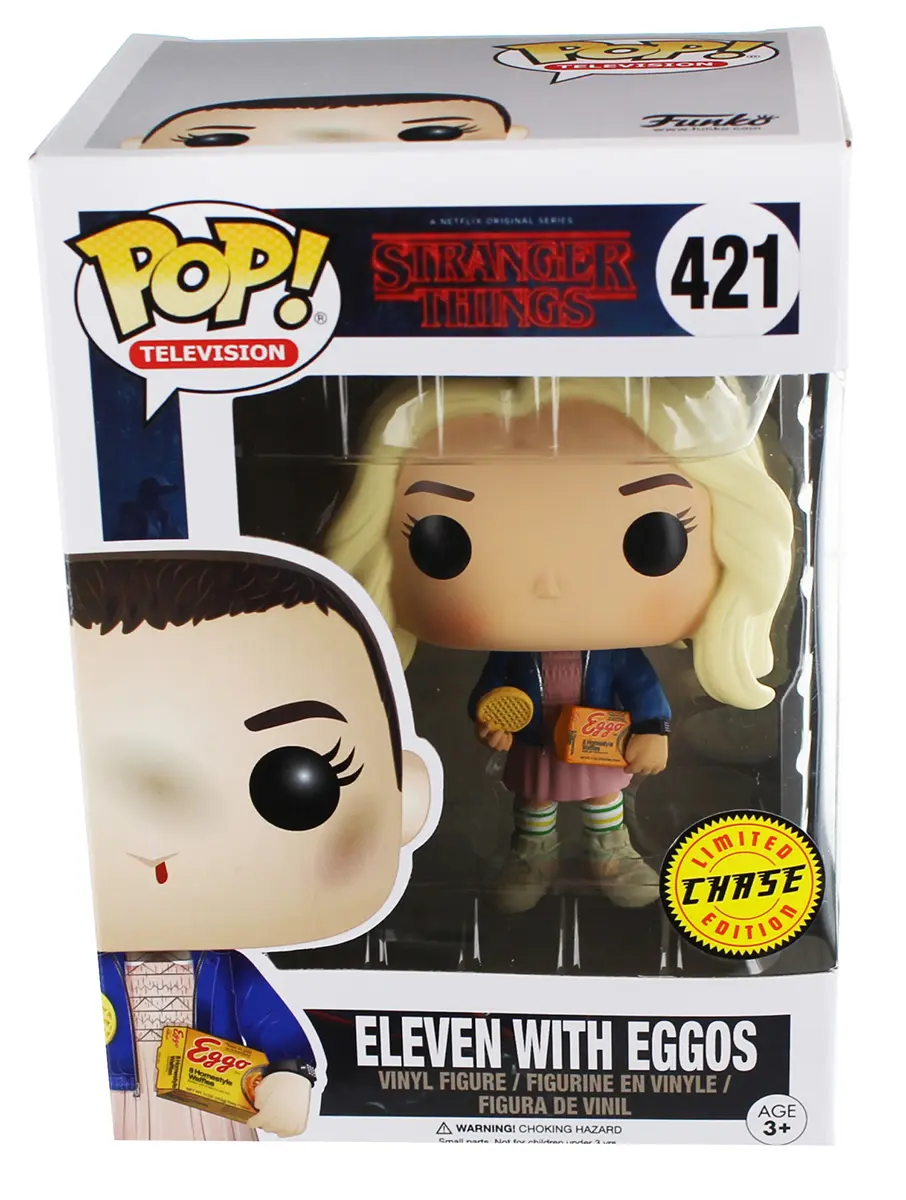 POP figure Stranger Things Eleven with Eggos Chase termékfotó