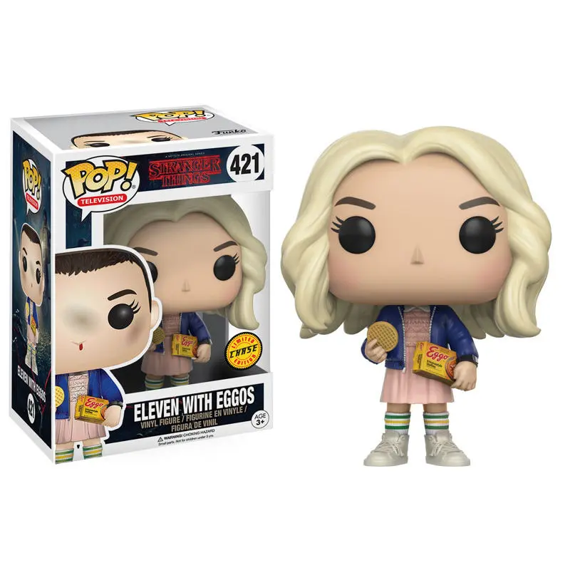 POP figure Stranger Things Eleven with Eggos Chase termékfotó