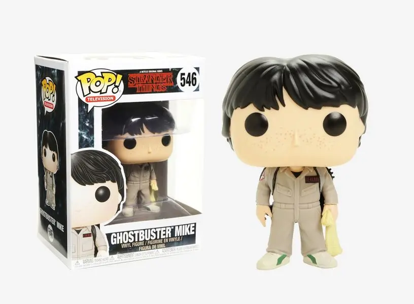 POP figure Stranger Things Ghostbuster Mike product photo