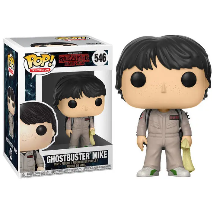 POP figure Stranger Things Ghostbuster Mike product photo