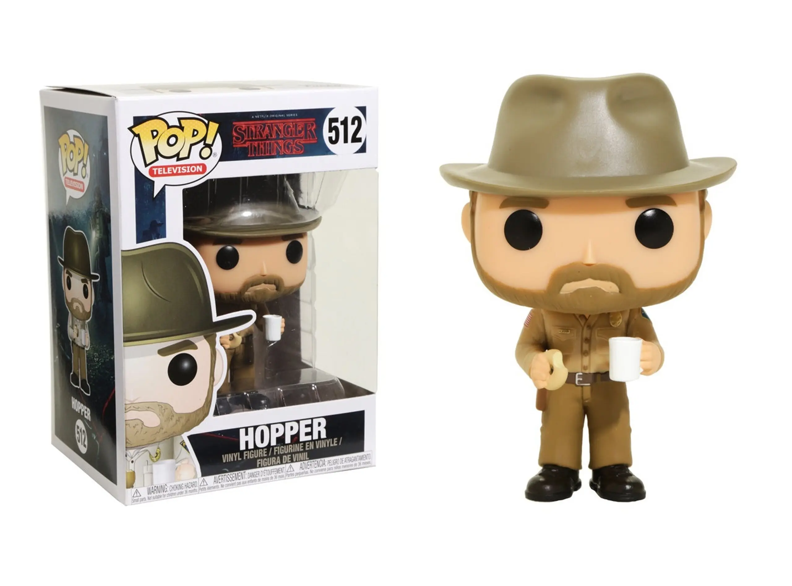 POP figure Stranger Things Hopper product photo