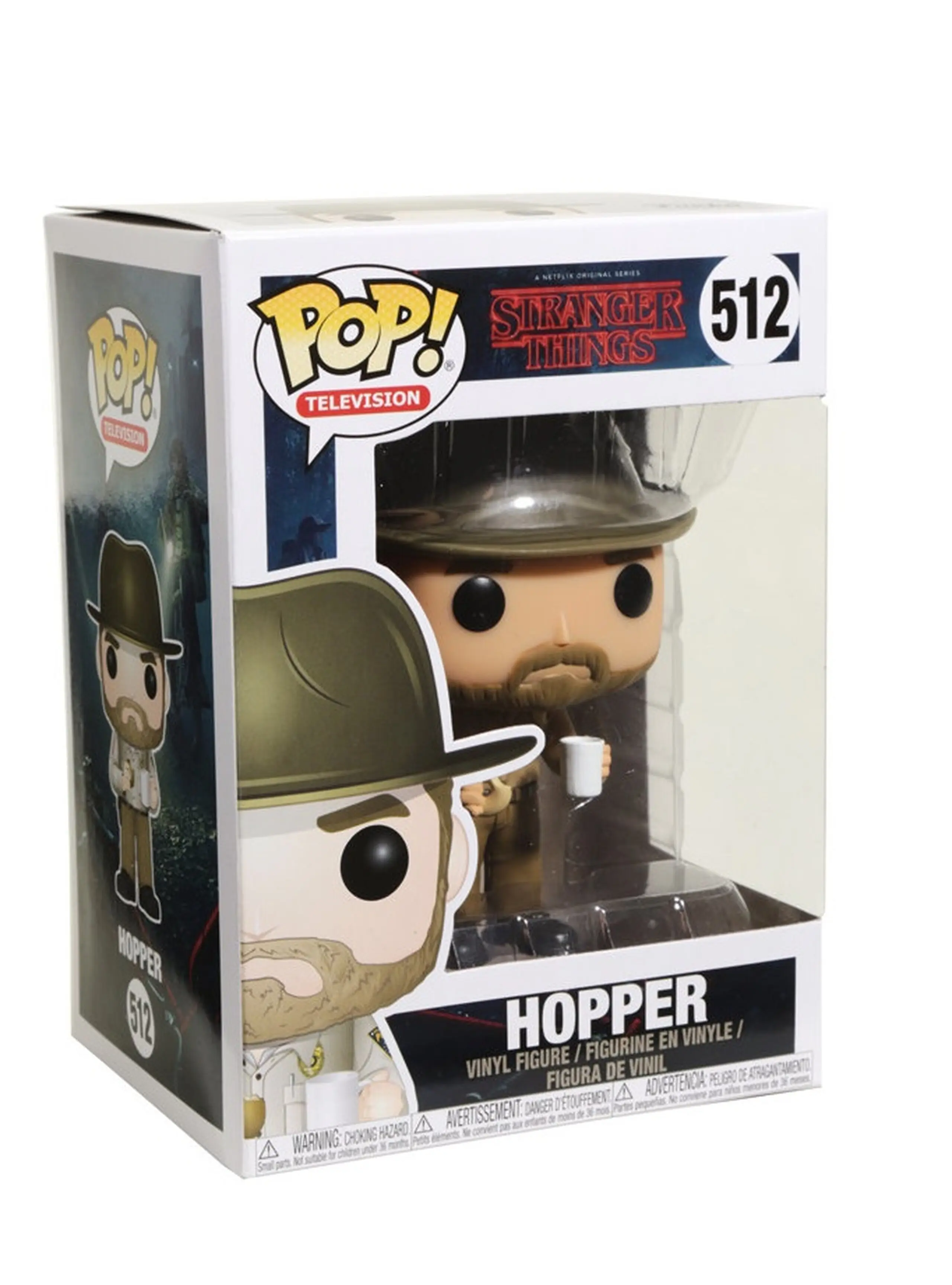 POP figure Stranger Things Hopper product photo