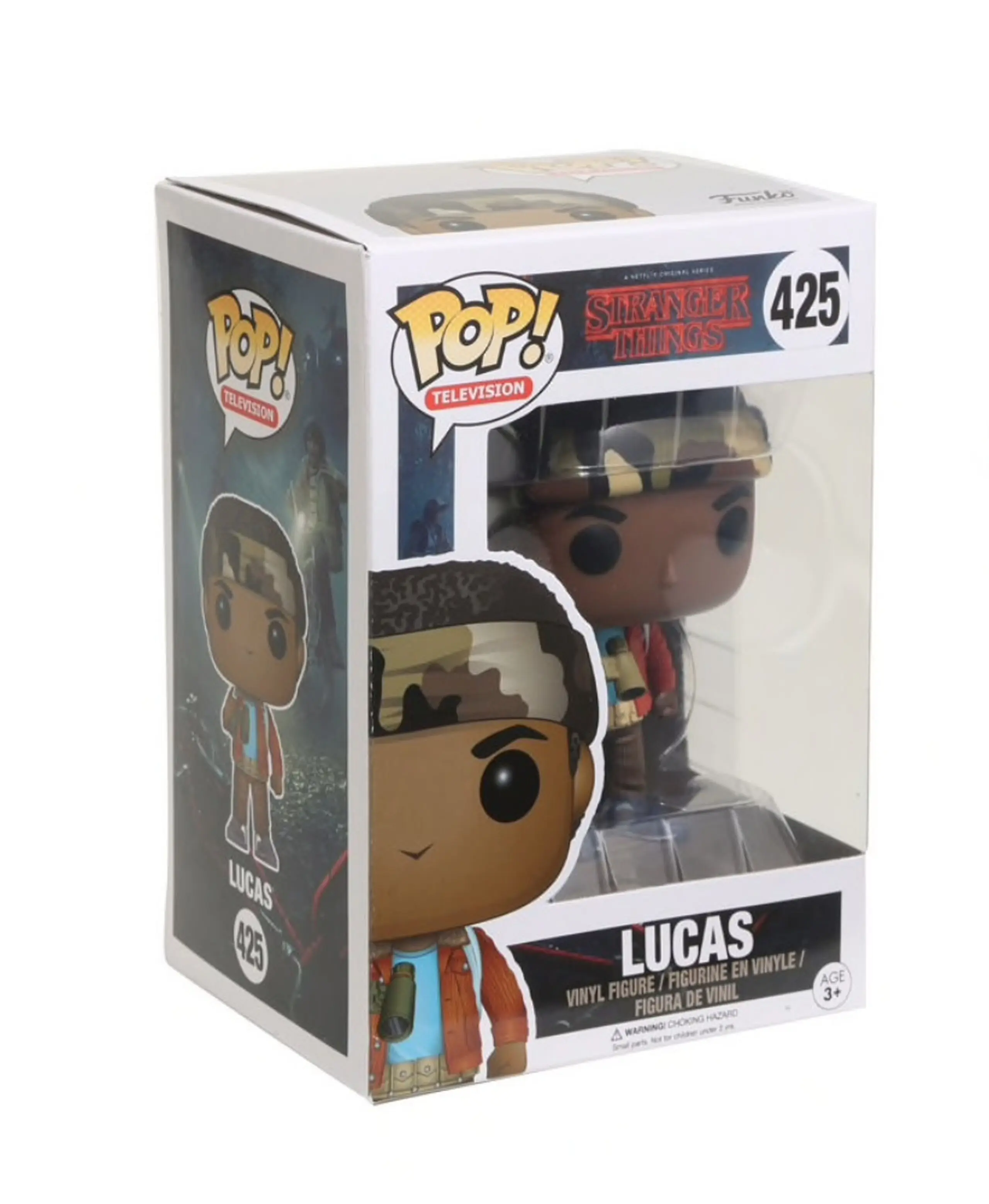 POP figure Stranger Things Lucas with Binoculars termékfotó