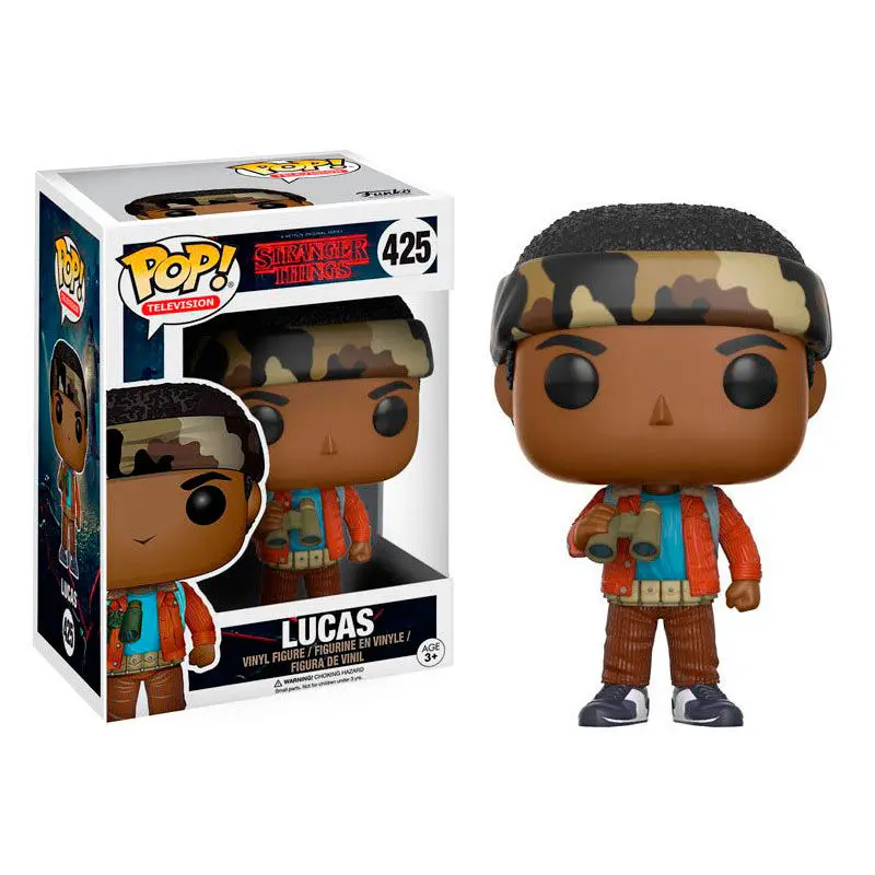 POP figure Stranger Things Lucas with Binoculars termékfotó