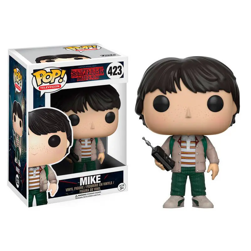 POP figure Stranger Things Mike with Walkie Talkie product photo