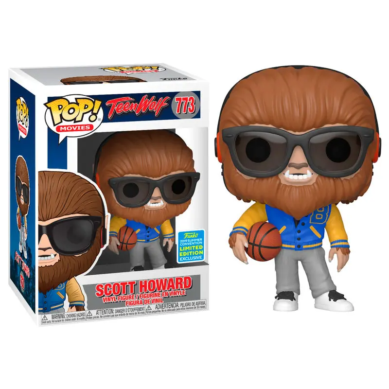 POP figure Teen Wolf Scott Howard Exclusive SDCC product photo