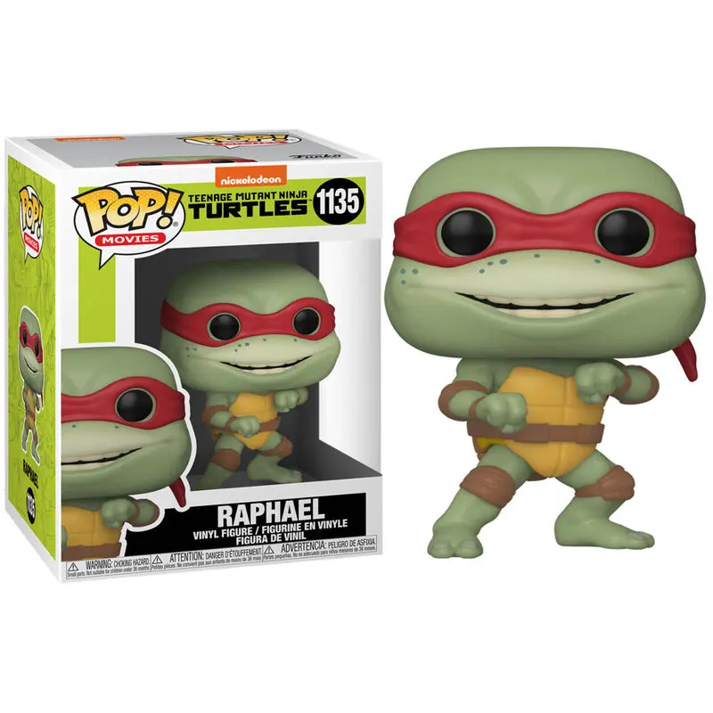 Teenage Mutant Ninja Turtles POP! Movies Vinyl Figure Raphael 9 cm product photo