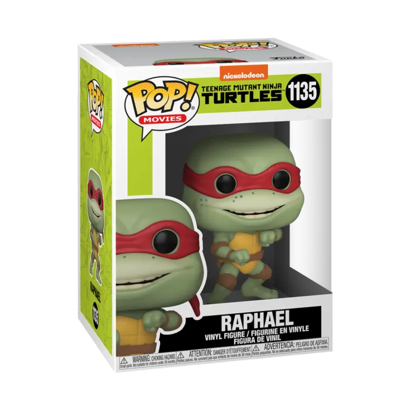 Teenage Mutant Ninja Turtles POP! Movies Vinyl Figure Raphael 9 cm termékfotó