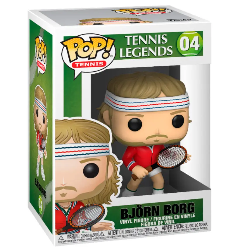 Tennis Legends POP! Sports Vinyl Figure Björn Borg 9 cm product photo