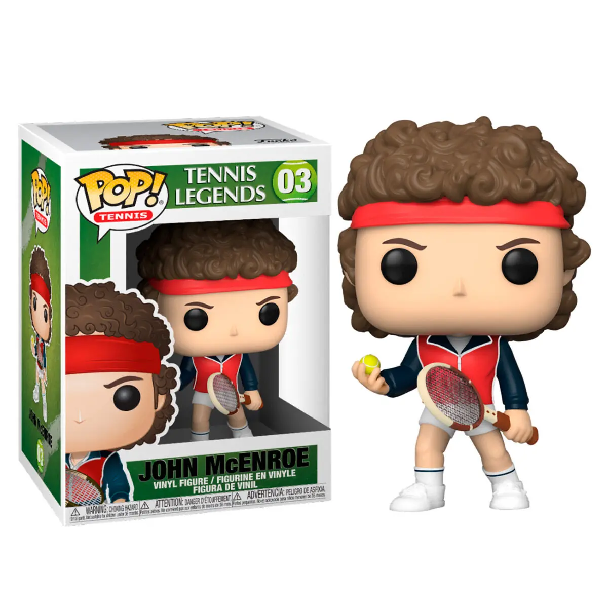 POP figure Tennis Legends John McEnroe product photo