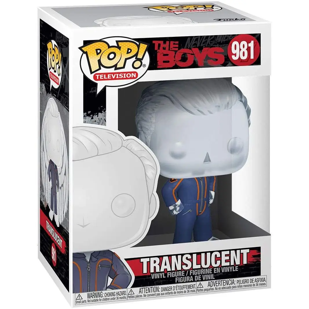 The Boys POP! TV Vinyl Figure Translucent (CLEAR) 9 cm product photo