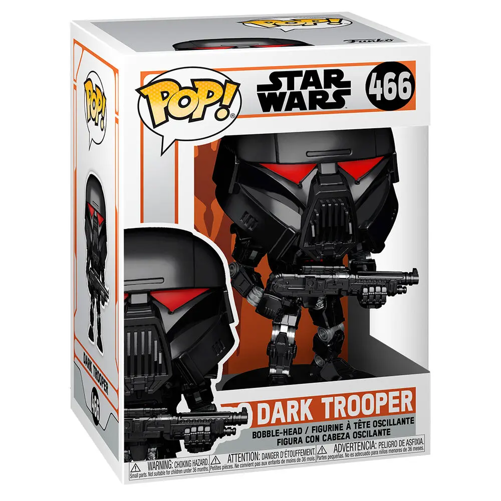 Star Wars The Mandalorian POP! TV Vinyl Figure Dark Trooper 9 cm product photo