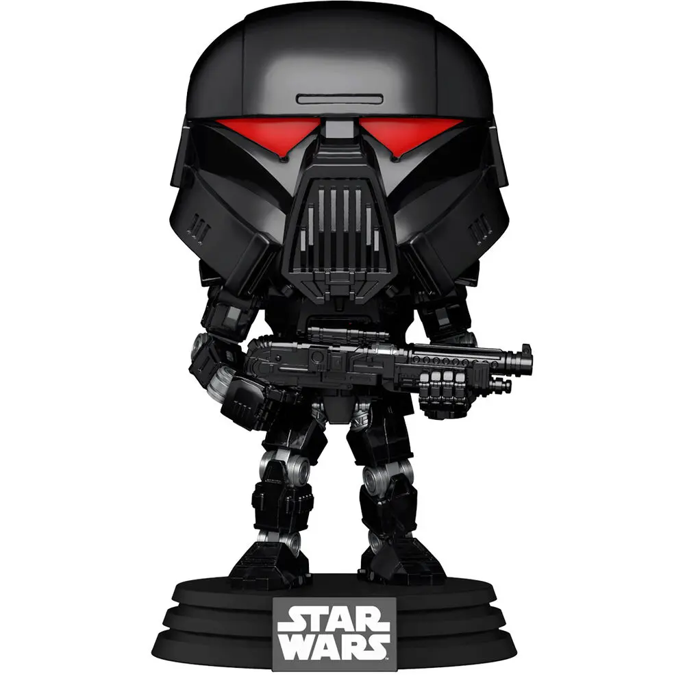 Star Wars The Mandalorian POP! TV Vinyl Figure Dark Trooper 9 cm product photo