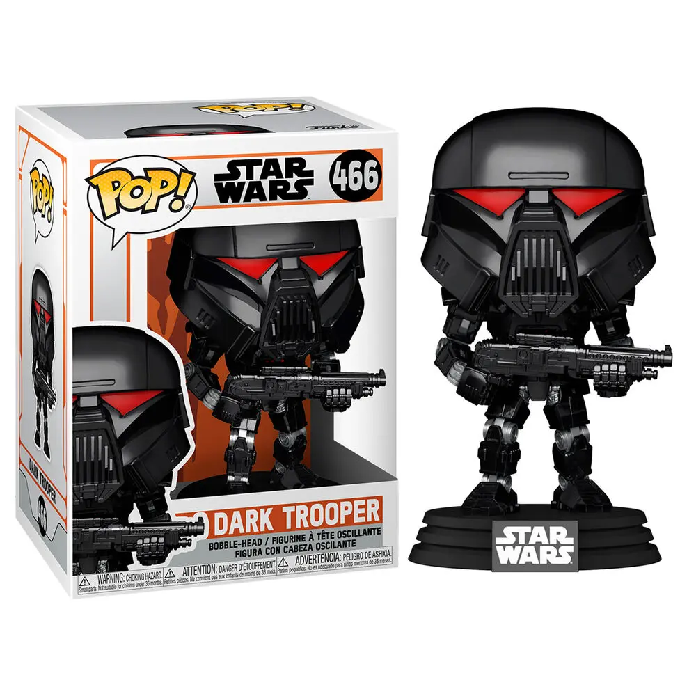 Star Wars The Mandalorian POP! TV Vinyl Figure Dark Trooper 9 cm product photo