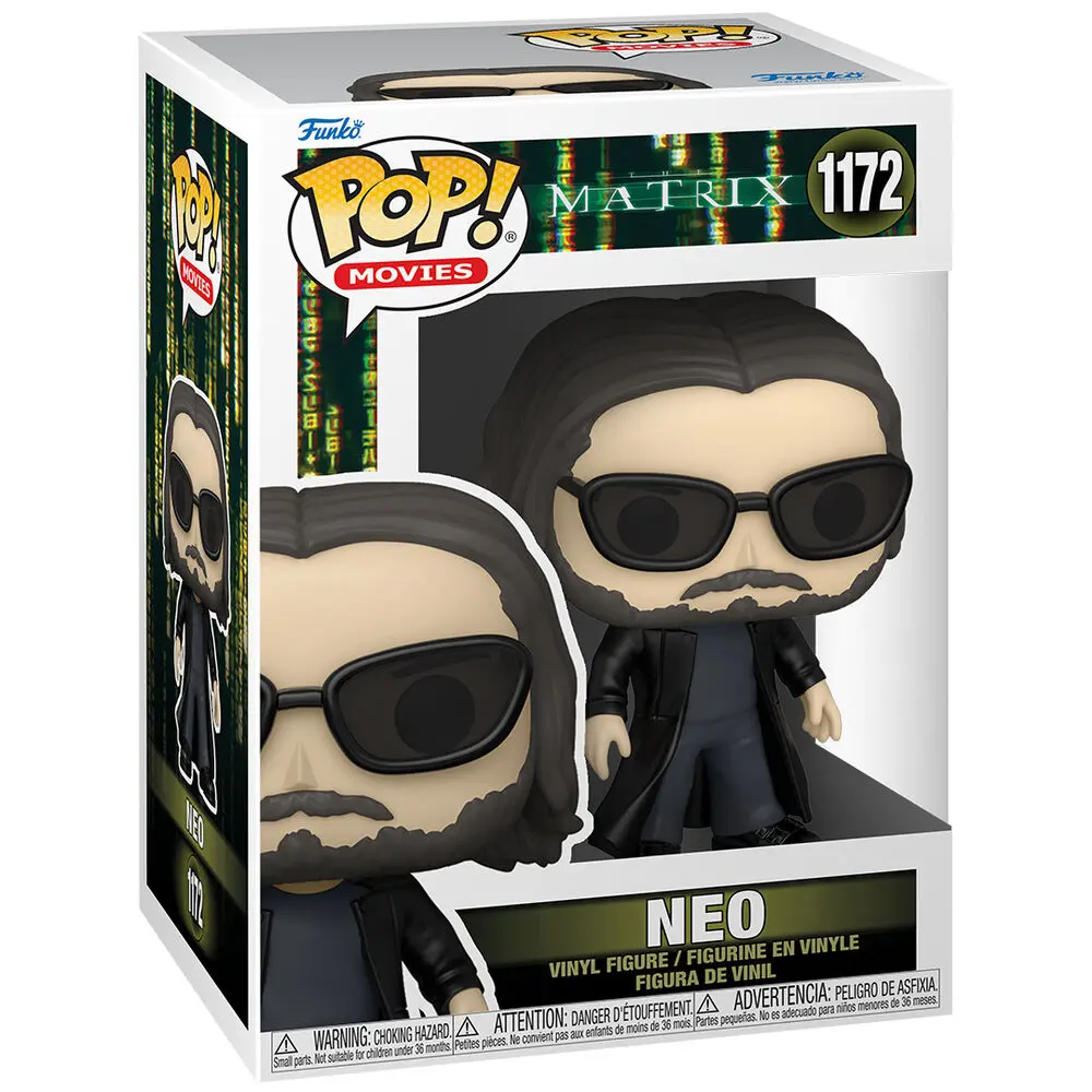 The Matrix 4 POP! Movies Vinyl Figure Neo 9 cm termékfotó