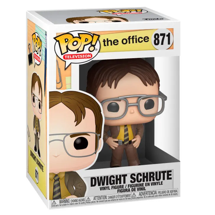 The Office US POP! TV Vinyl Figure Dwight Schrute 9 cm termékfotó