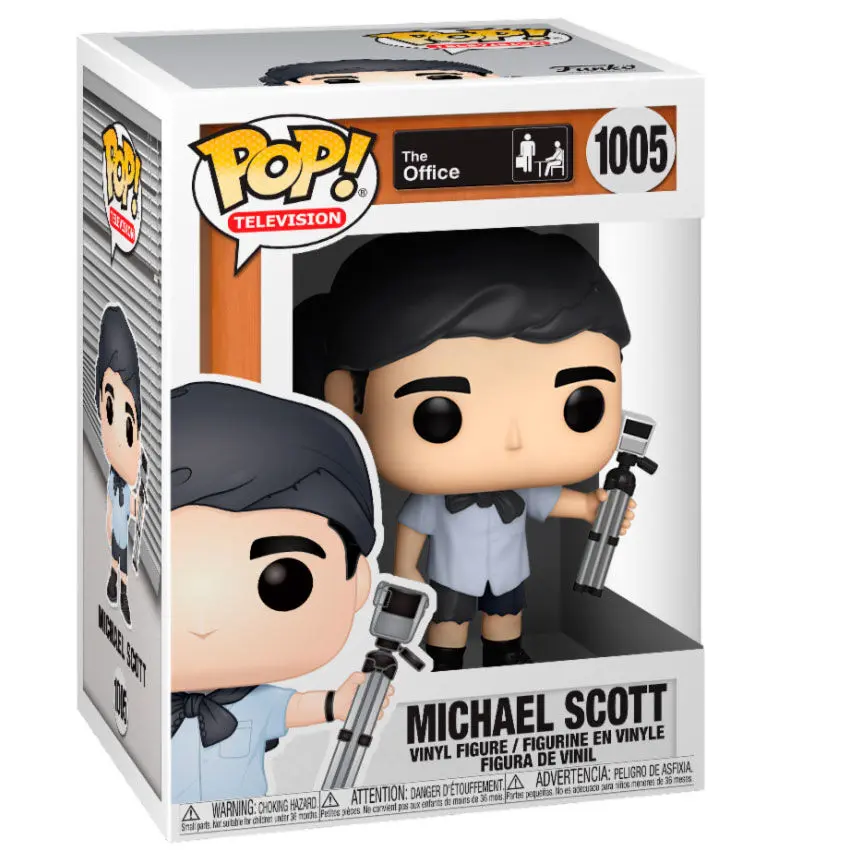 The Office US POP! TV Vinyl Figure Michael as Survivor 9 cm product photo