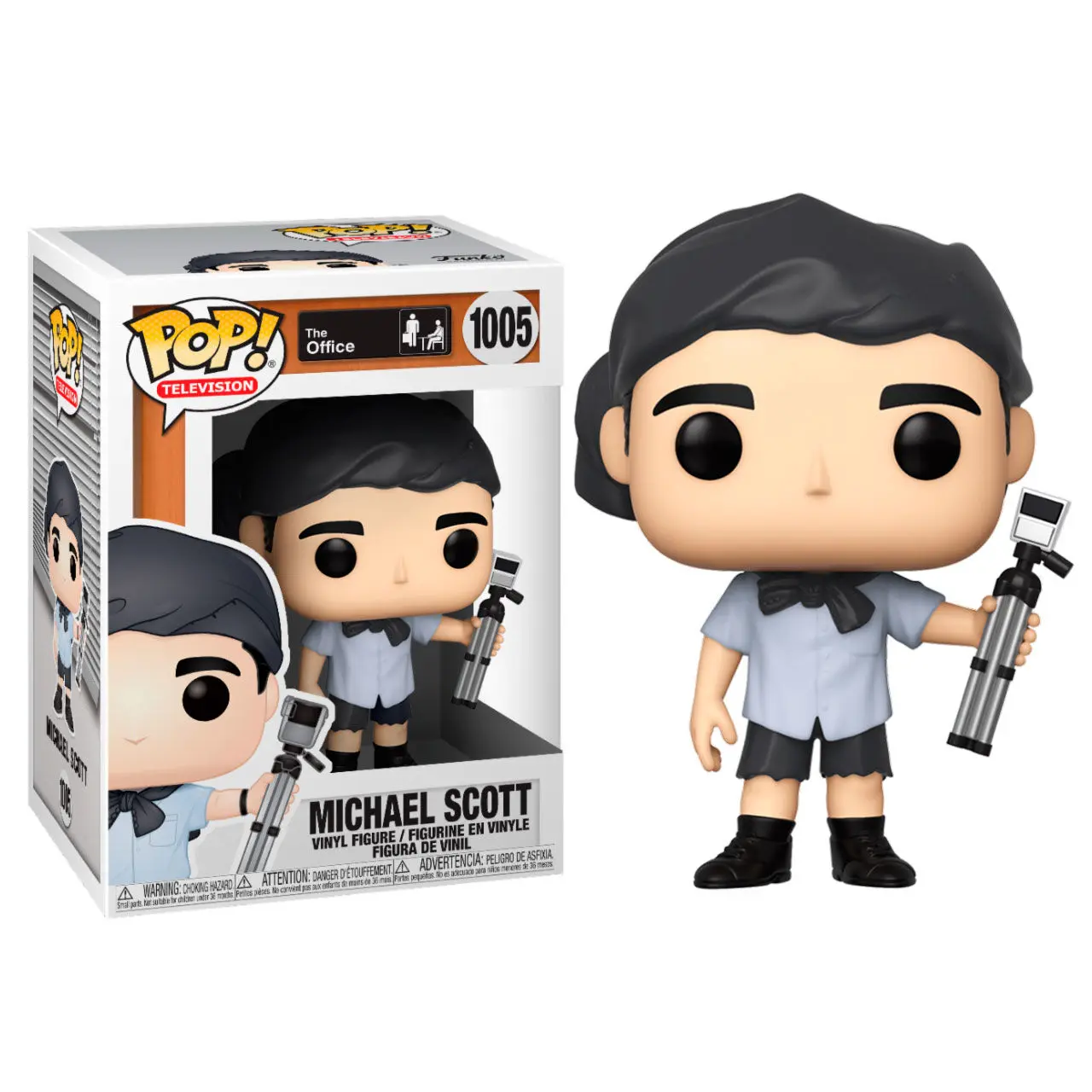 The Office US POP! TV Vinyl Figure Michael as Survivor 9 cm product photo