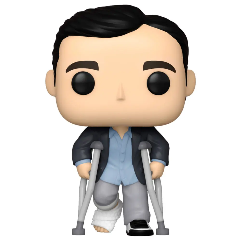 The Office US POP! TV Vinyl Figure Michael Standing w/Crutches 9 cm product photo