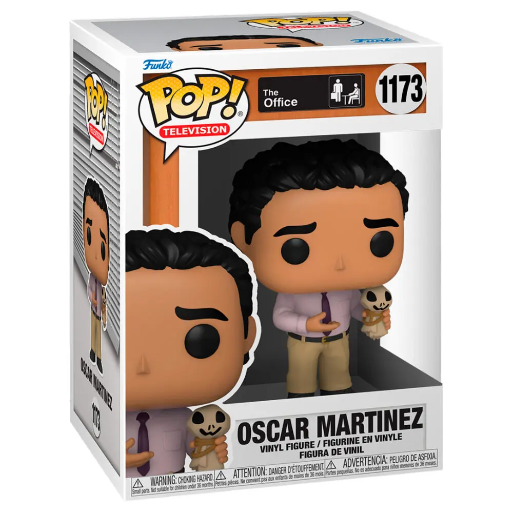 The Office US POP! TV Vinyl Figure Oscar w/Ankle Attachments 9 cm product photo