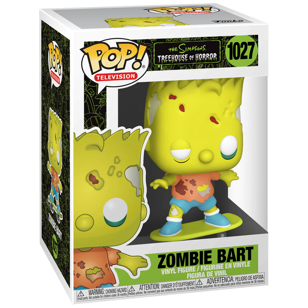 Simpsons POP! Animation Vinyl Figure Zombie Bart 9 cm product photo