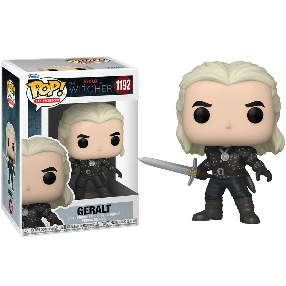 POP figure The Witcher Geralt product photo