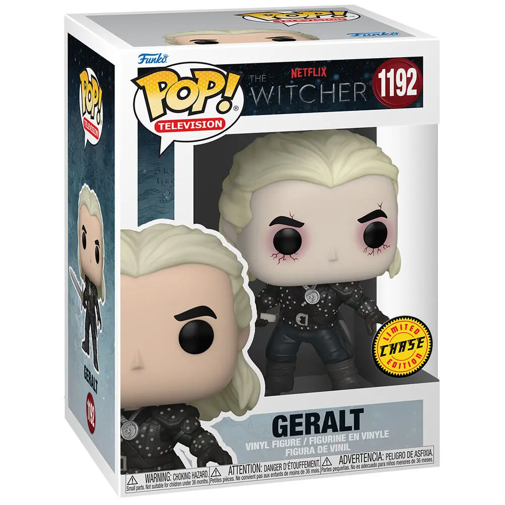 POP figure The Witcher Geralt Chase product photo