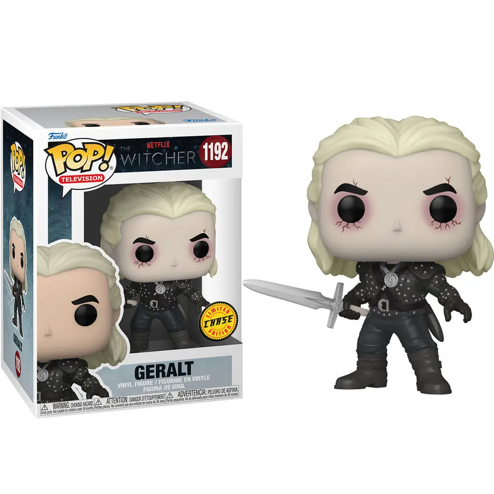 POP figure The Witcher Geralt Chase product photo