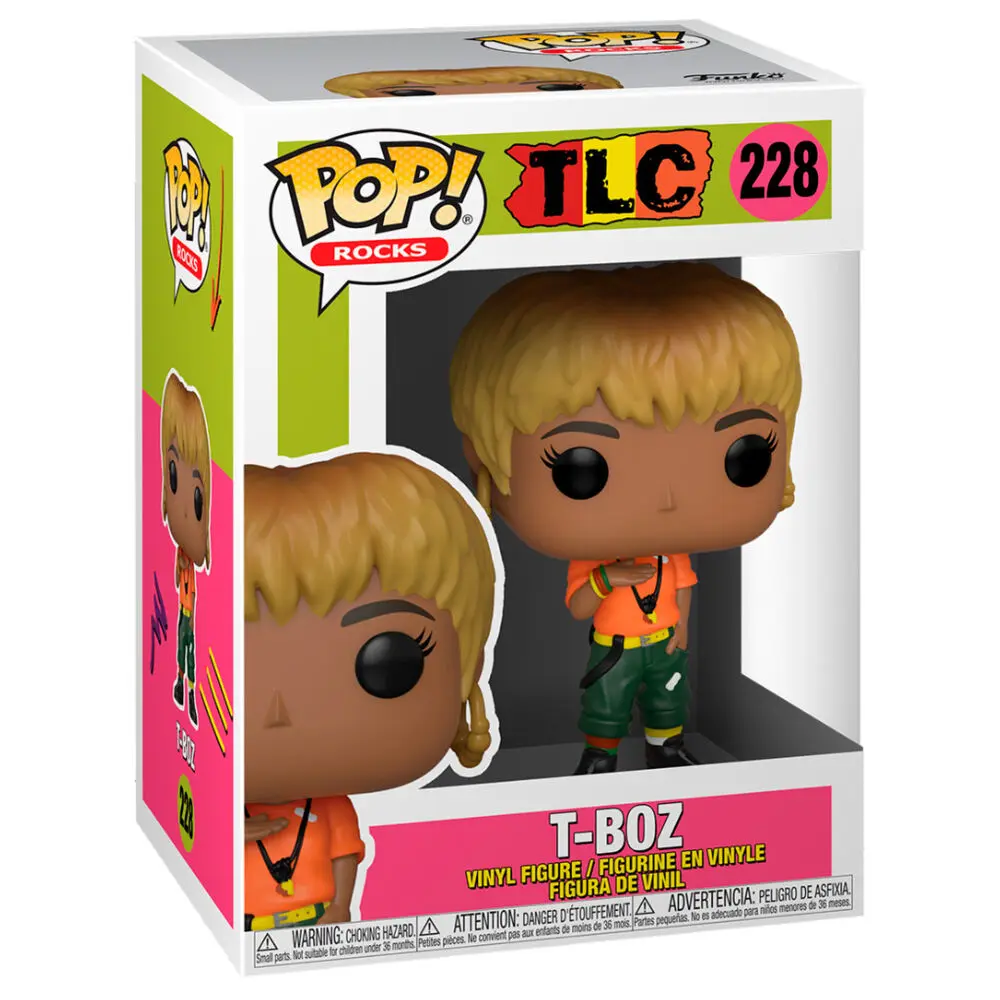 TLC POP! Rocks Vinyl Figure T-Boz 9 cm product photo