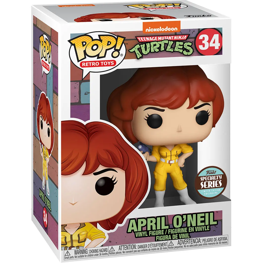 Teenage Mutant Ninja Turtles POP! TV Vinyl Figure Specialty Series April O'Neil 9 cm product photo