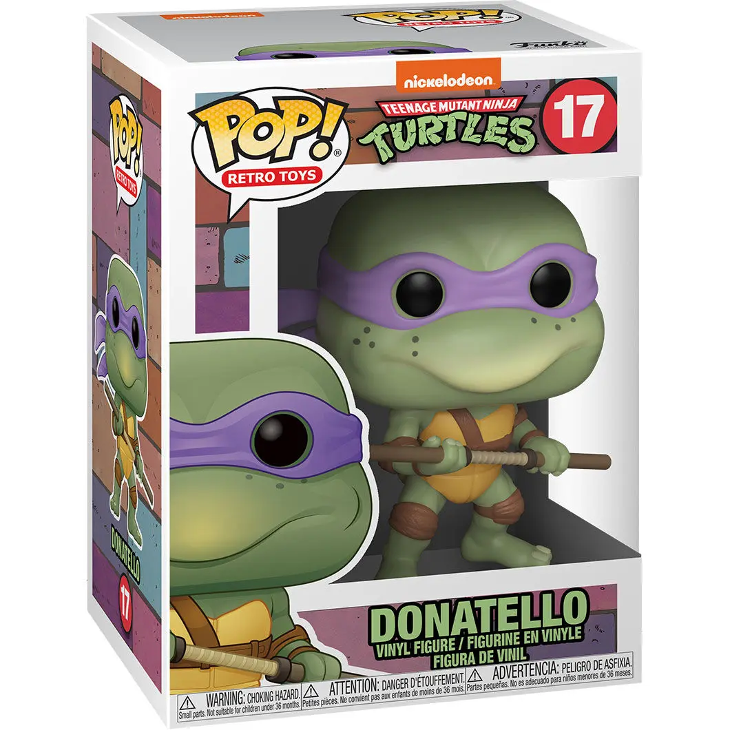 Teenage Mutant Ninja Turtles POP! Television Vinyl Figure Donatello 9 cm product photo
