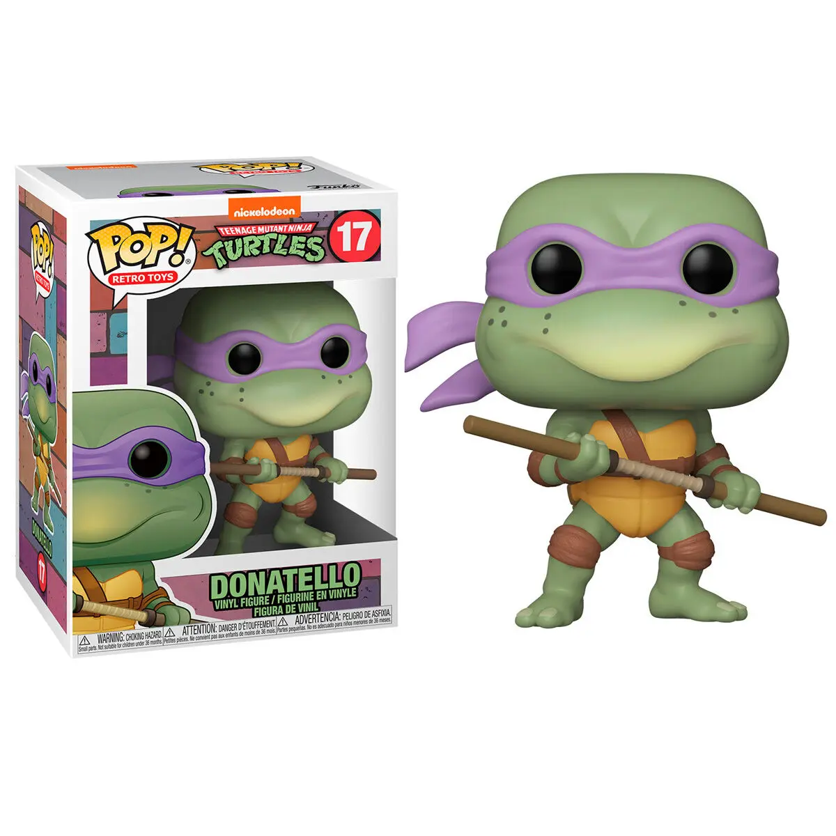 Teenage Mutant Ninja Turtles POP! Television Vinyl Figure Donatello 9 cm product photo