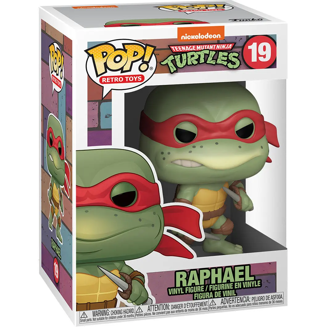 Teenage Mutant Ninja Turtles POP! Television Vinyl Figure Raphael 9 cm product photo