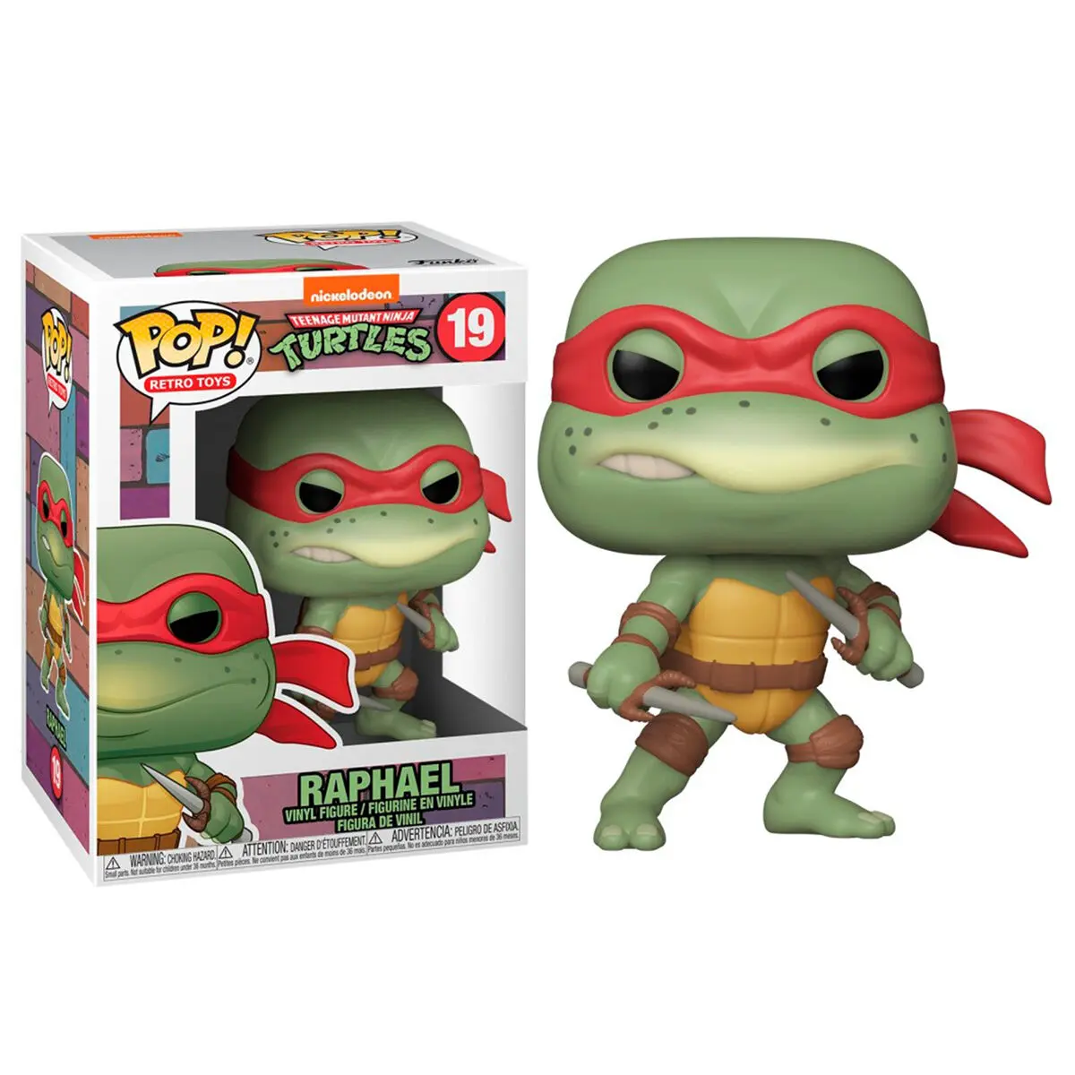Teenage Mutant Ninja Turtles POP! Television Vinyl Figure Raphael 9 cm product photo