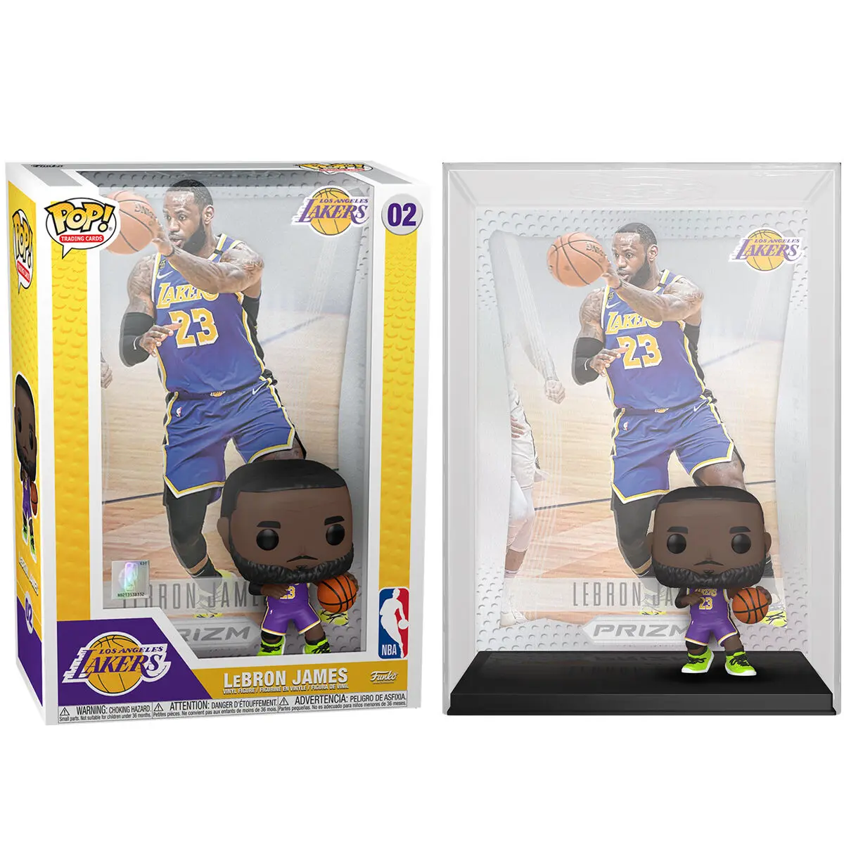NBA Trading Card POP! Basketball Vinyl Figure LeBron James 9 cm product photo