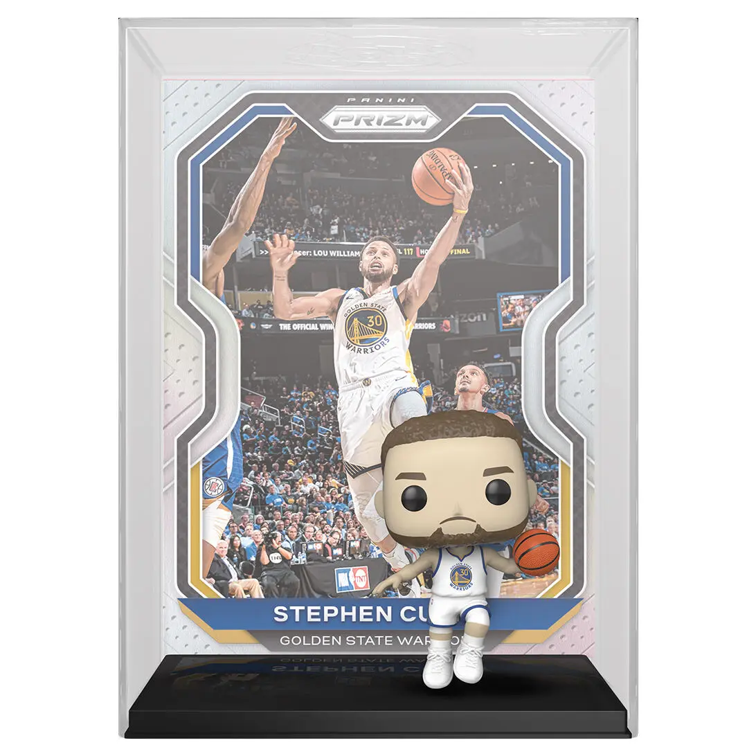 NBA Trading Card POP! Basketball Vinyl Figure Stephen Curry 9 cm product photo