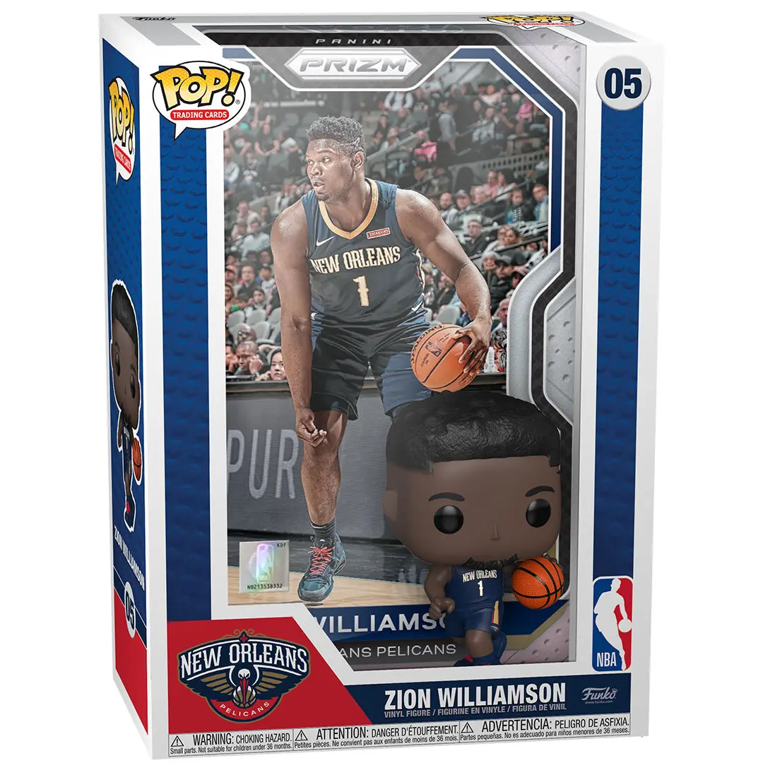 NBA Trading Card POP! Basketball Vinyl Figure Zion Williamson 9 cm termékfotó