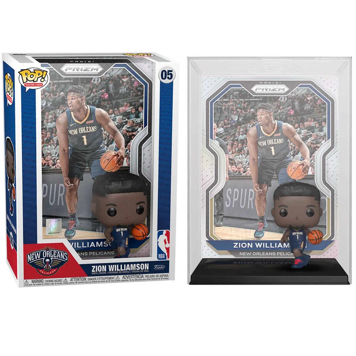 NBA Trading Card POP! Basketball Vinyl Figure Zion Williamson 9 cm termékfotó