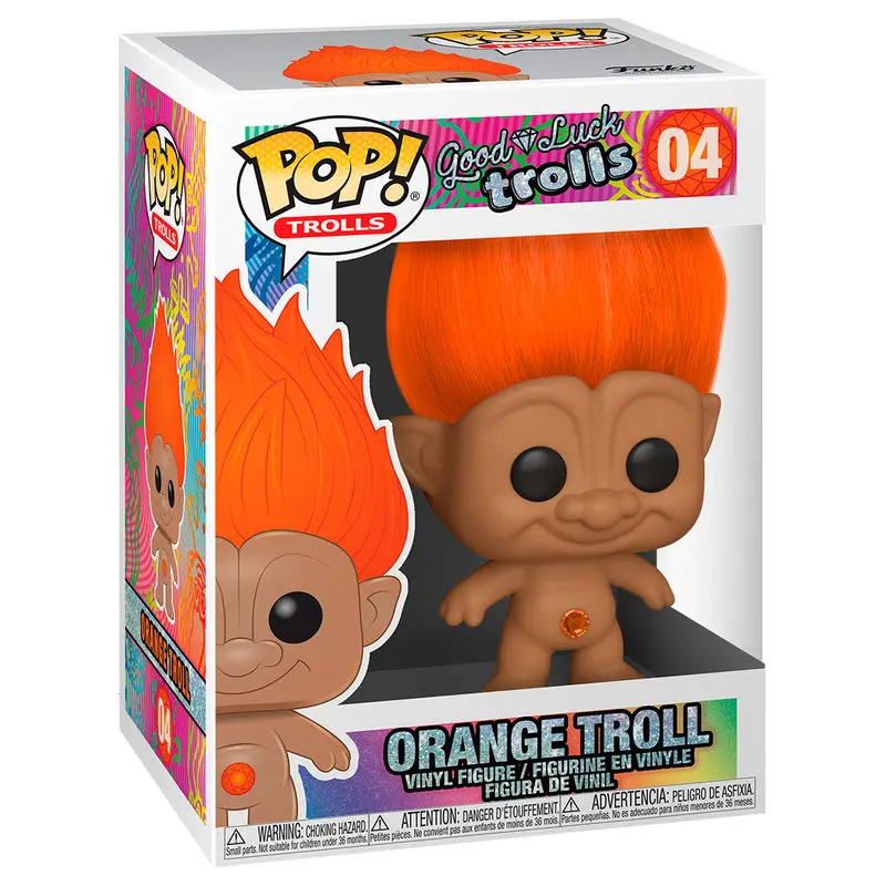 POP figure Trolls Orange Troll product photo