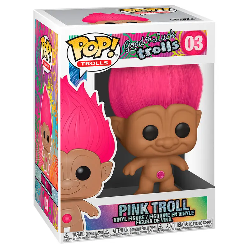 Trolls Classic POP! Trolls Vinyl Figure Pink Troll 9 cm product photo