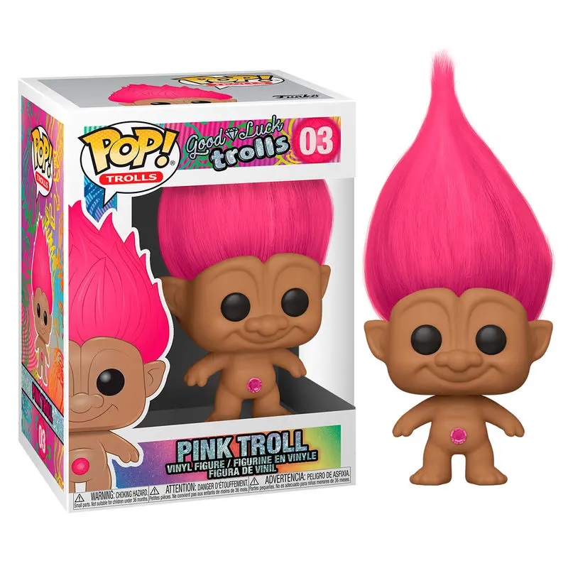 Trolls Classic POP! Trolls Vinyl Figure Pink Troll 9 cm product photo