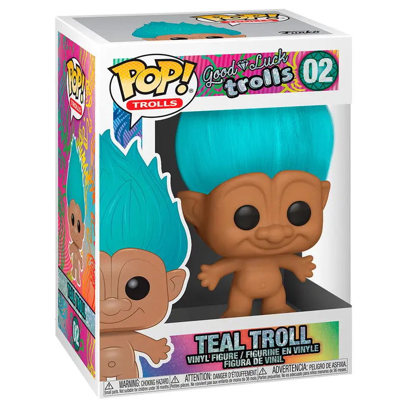 Trolls Classic POP! Trolls Vinyl Figure Teal Troll 9 cm product photo