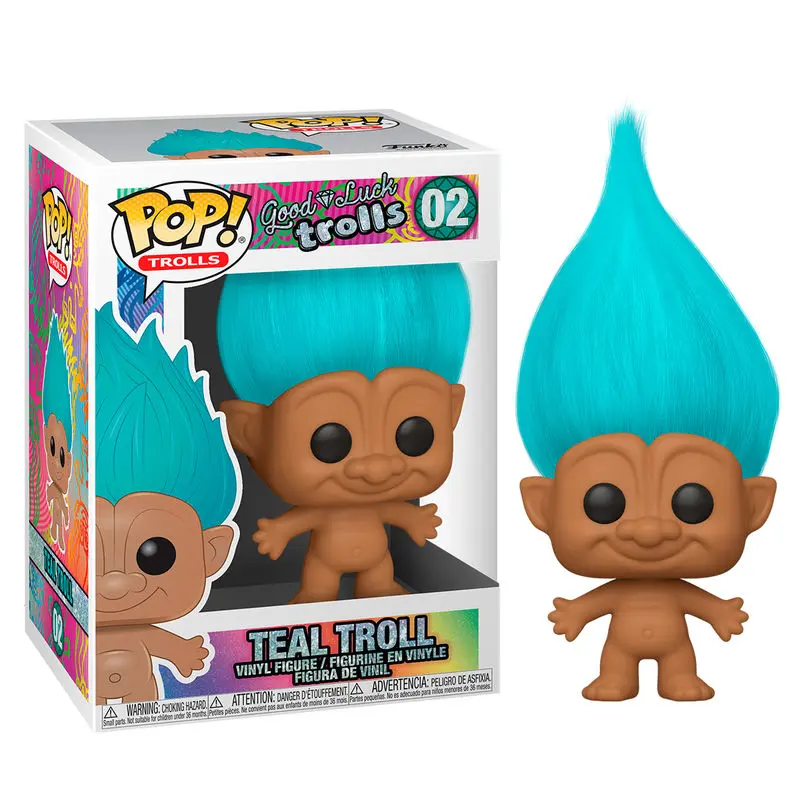 Trolls Classic POP! Trolls Vinyl Figure Teal Troll 9 cm product photo