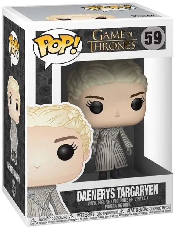 Game of Thrones POP! Vinyl Figure Daenerys (White Coat) 9 cm product photo