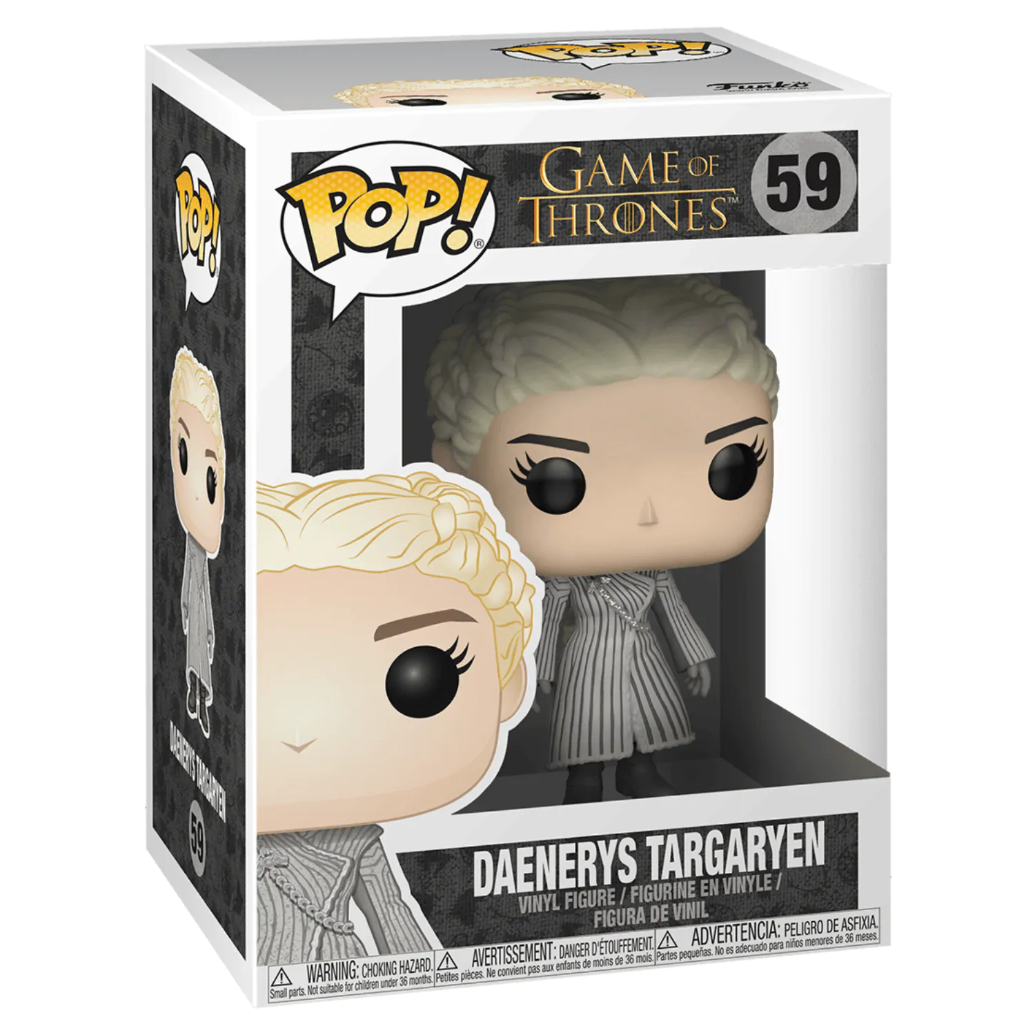 Game of Thrones POP! Vinyl Figure Daenerys (White Coat) 9 cm product photo