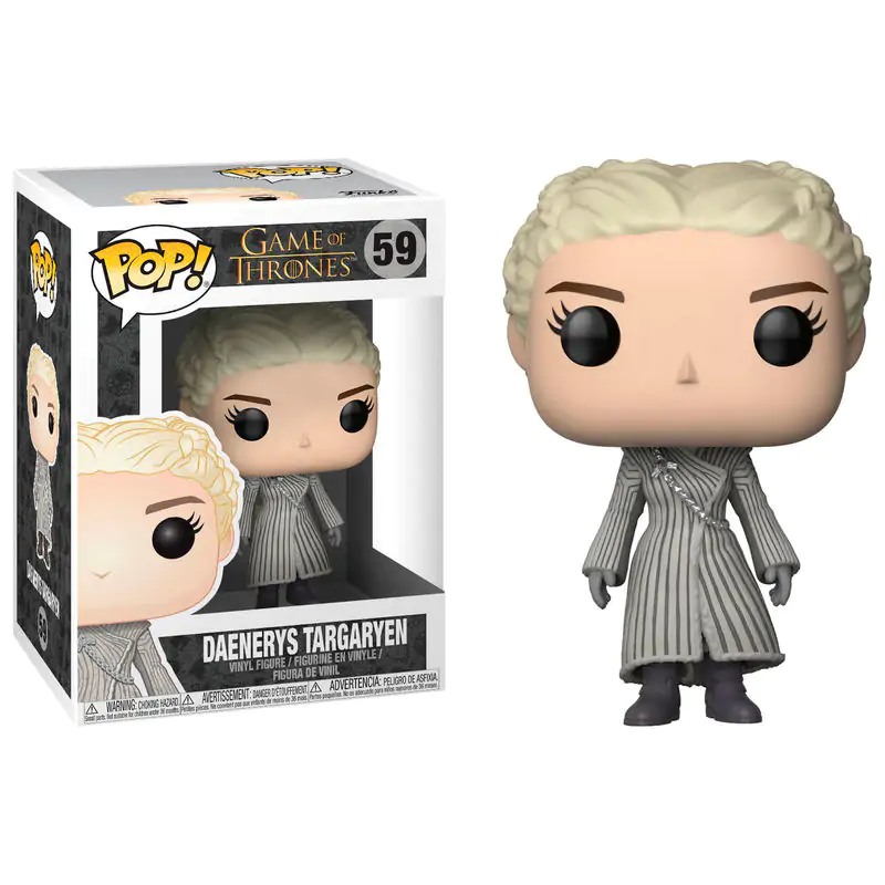 Game of Thrones POP! Vinyl Figure Daenerys (White Coat) 9 cm termékfotó